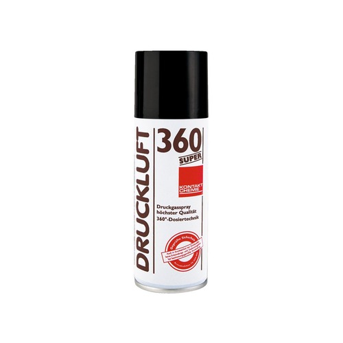 HellermannTyton DRUCKLUFT 360 (200), DRUCKL.SPRAY O. FCKW 200 ML 20.854.6.09.12.01