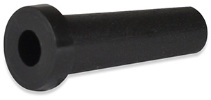 Muffentüllen 7,0/4,0/22,2 – PVC schwarz