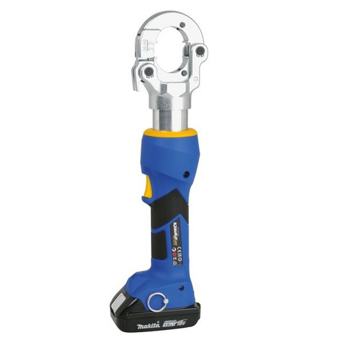 Klauke Presswerkzeug akkuhydraulisch, Mini, für Einsätze der K22 Serie, Next Gen, 6-300mm², Makita Akku 1,5 Ah