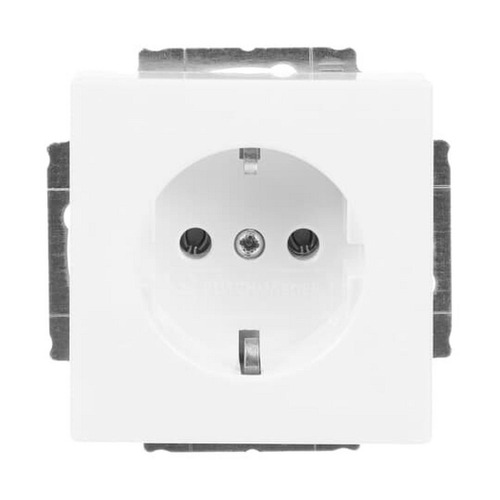 Busch-Jaeger SCHUKO® Steckdosen-Einsatz studioweiß - Plattform 63