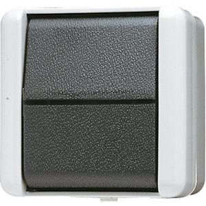 Jung Wippschalter, Universal Aus-Wechsel, 10 AX 250 V ~, IP 44, WG 800 (806W)