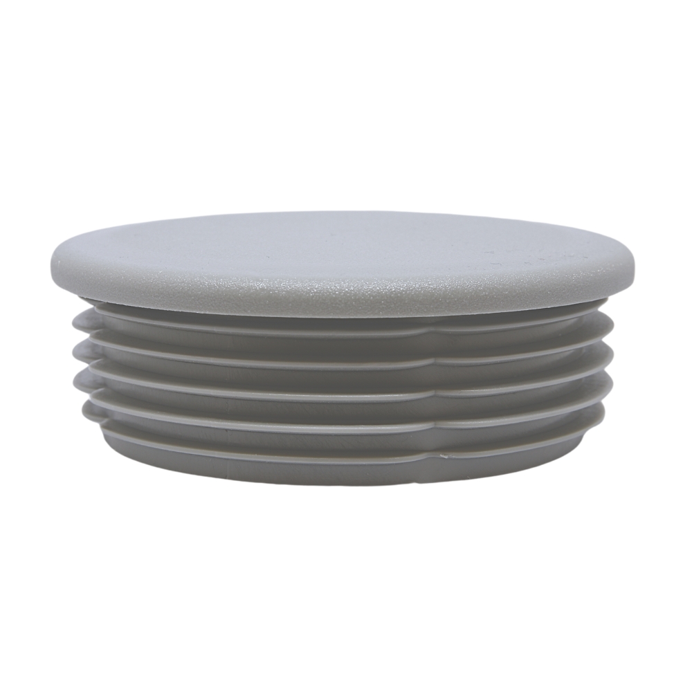 Lamellenstopfen rund 85x1,5-4 – PE grau