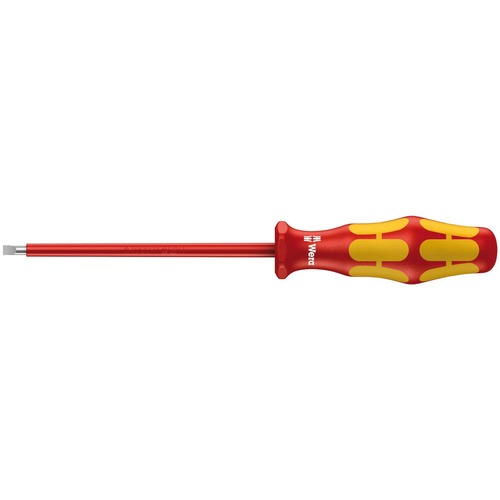 Wera VDE Schraubendreher der Serie 100 160i Schlitz 0,6 x 3,5 x 100 mm