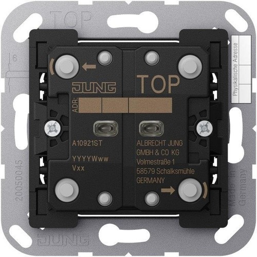 Jung KNX Taster Universal, 2fach, F10, Secure, Serie AS/A (A10921ST)