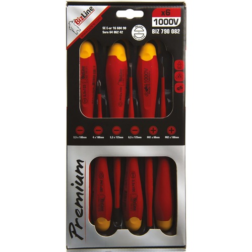 BizLine Set aus 6 schraubenzieher I-SLIM Schlitz/PH