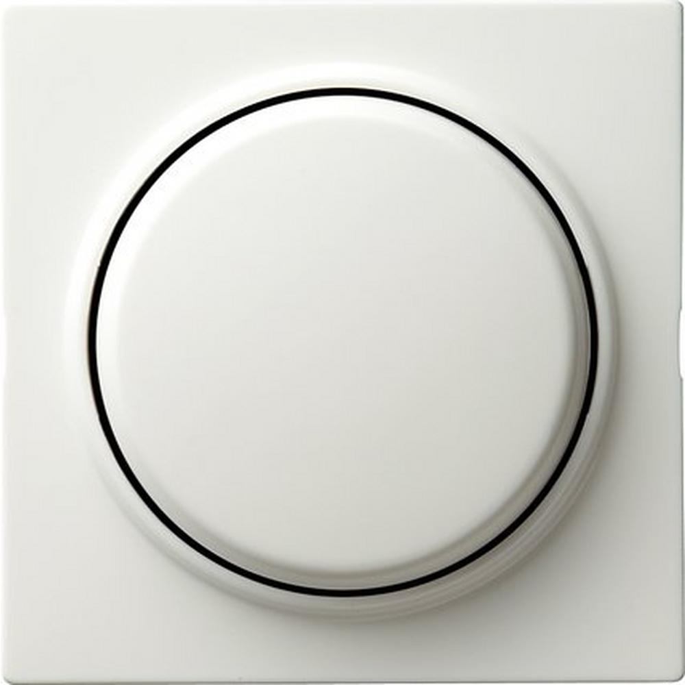 Gira 012640, Tastschalter AusWe Abd. S-Color Reinweiß