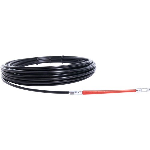 Runpotec RP1 Kabeleinziehband, Länge 15m, Spezialkunststoffband Ø 4 mm, ohne Box, Gesamtbruchlast 170 kg, für Rohrinnendurchmesser Ø 9-25 mm, RTG Ø 6mm Gewinde