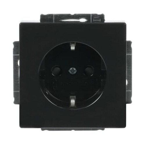 Busch-Jaeger SCHUKO® Steckdosen-Einsatz Safety+ anthrazit - Plattform 63