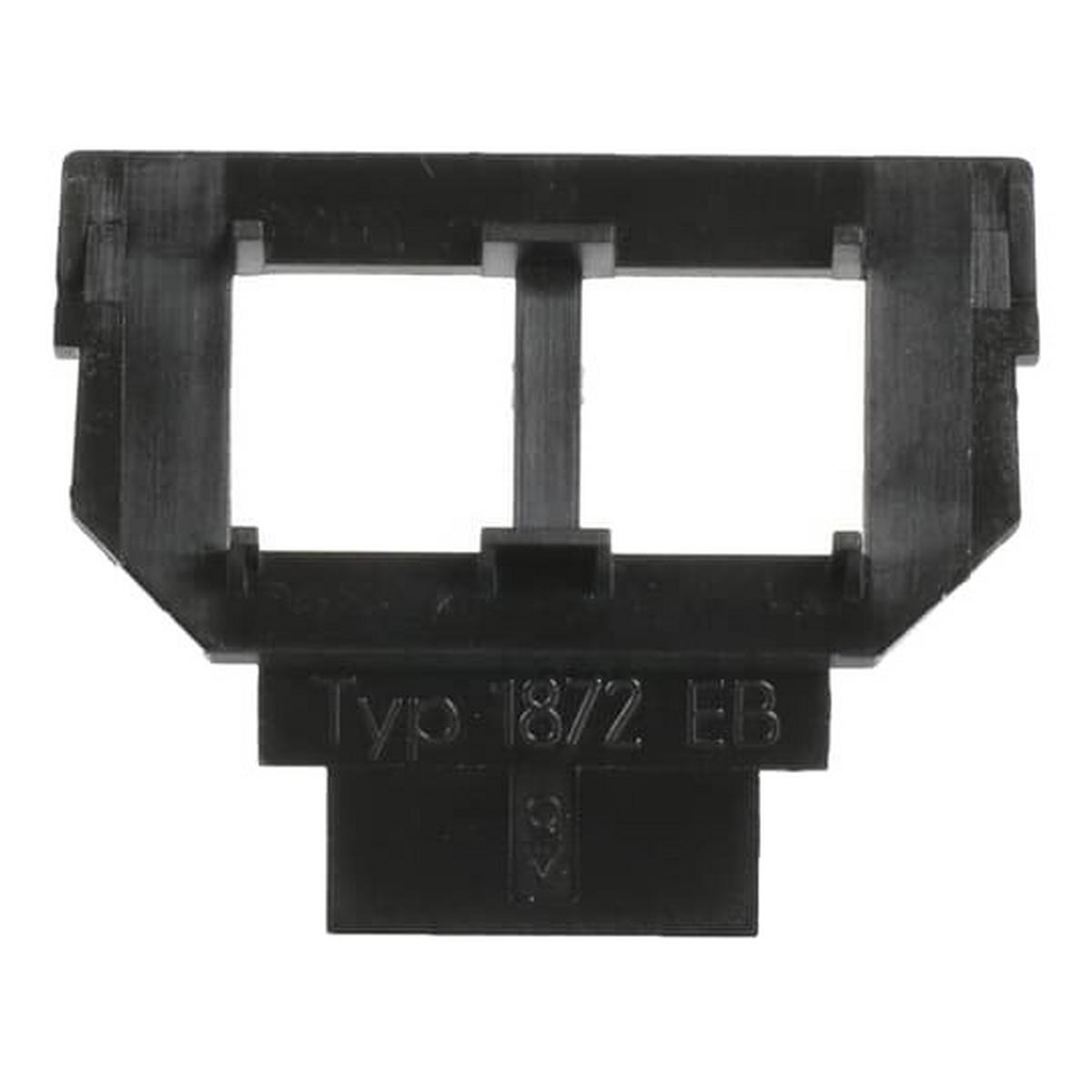 Busch-Jaeger Sockel 2x Modular-Jack Kat.5 ungeschirmt anthrazit