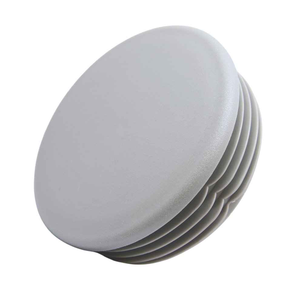 Lamellenstopfen rund 85x1,5-4 – PE grau