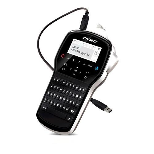 Dymo S0968970, LabelManager 280, 6, 9, 12 mm, D1-Bänder