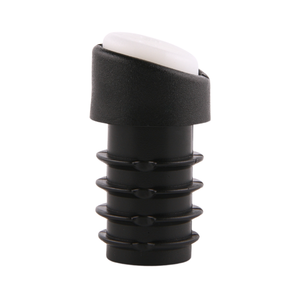 Lamellenstopfen schräg, rund 18x1,5-2 – PE schwarz, Winkel 12-18° (300003307)