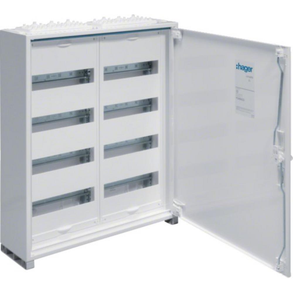 Hager FWB42S, Feldverteiler Aufputz, 650x550x161, univers, IP44, SKII, 96PLE, QuickConnect