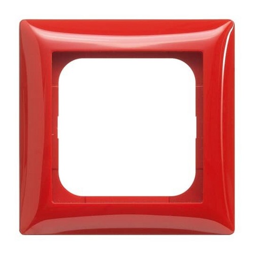 Busch-Jaeger Abdeckrahmen 1-fach rot - Busch-balance® SI