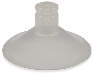 Haftsauger 38 mm – Saugnapf Weich-PVC natur