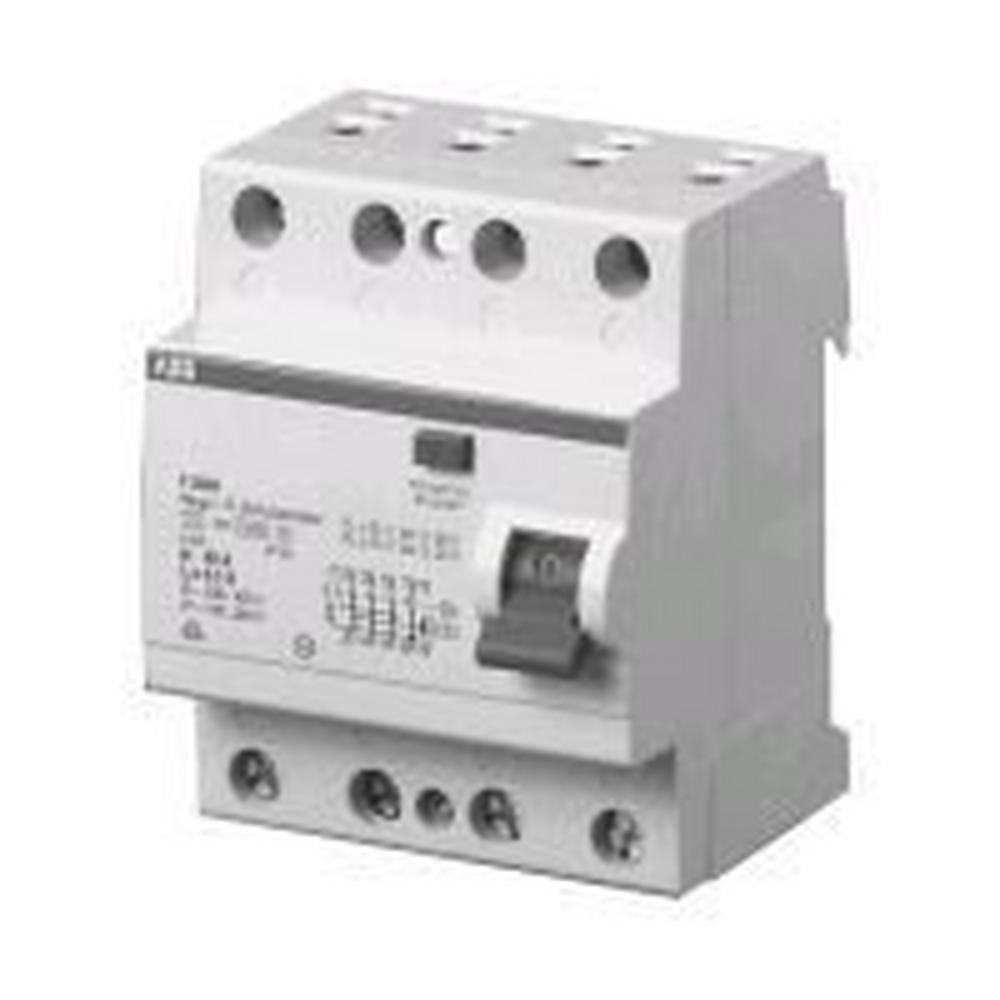 ABB F204 A-40/0.3, FI-Schutzschalter 4P, Typ A, 40A, 300mA