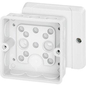 Hensel Kabelabzweigkasten bis 2,5 qmm 3phasig, 4 qmm 1ph., ohne Klemme, weiß (62000269)