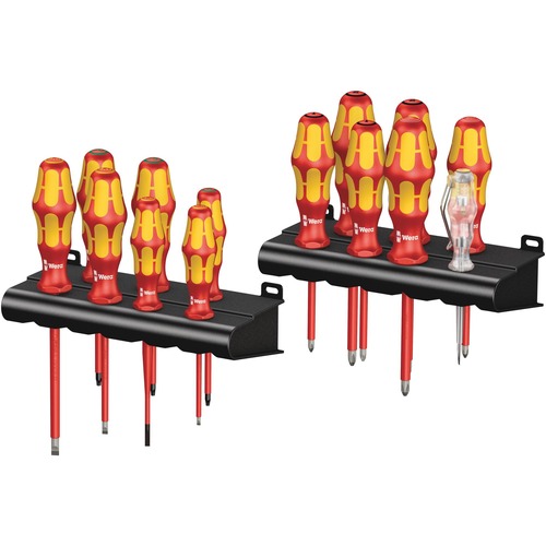 Wera VDE Schraubendrehersatz Big Pack 100, 14-tlg. Kraftform Big Pack 100 Satz 14-tlg.