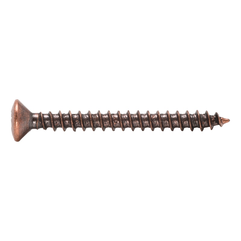 Würth Spanplattenschraube 3,5x35 mm WÜPOFAST Linsensenkkopf – 3,5x35 mm, Linsensenkkopf