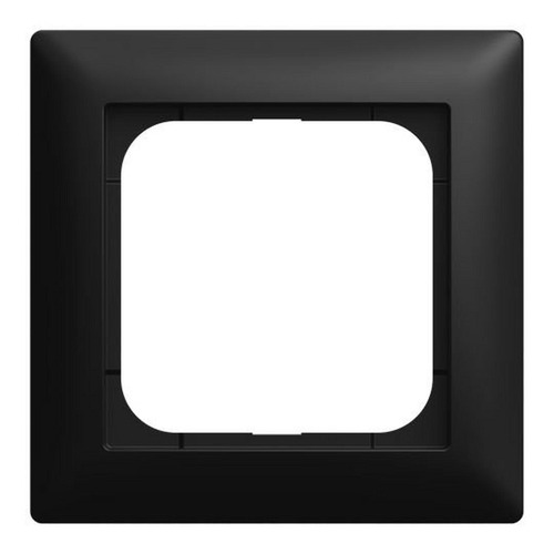 Busch-Jaeger Abdeckrahmen 1-fach schwarz matt - Busch-balance® SI 1-fach Rahmen