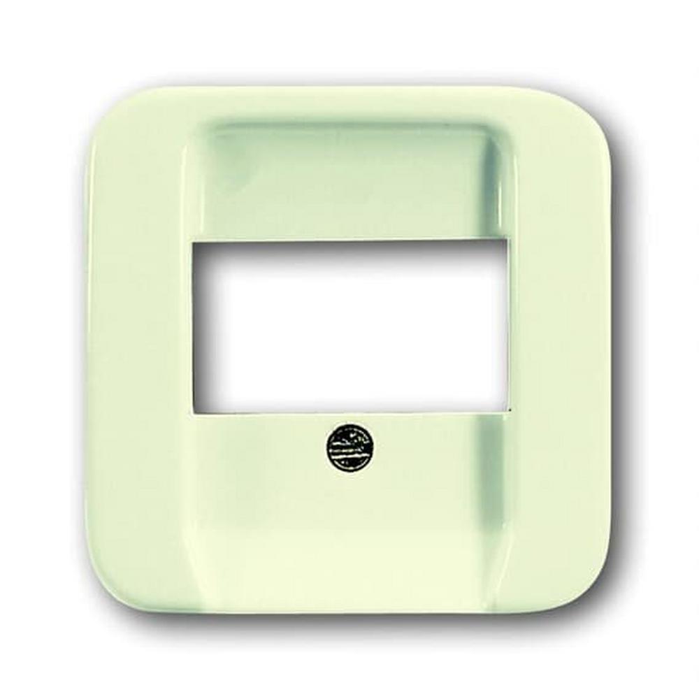 Busch-Jaeger 2539-212, Zentralscheibe Multimedia 1-fach weiß - Busch-Duro 2000® SI Busch-Duro 2000® SI