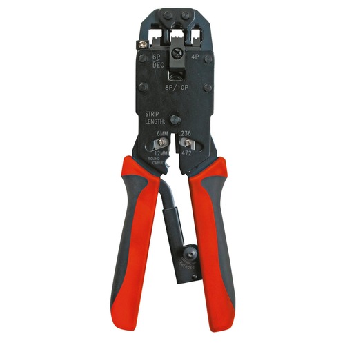BizLine Crimpzange für Westernstecker RJ45, RJ11 und RJ12